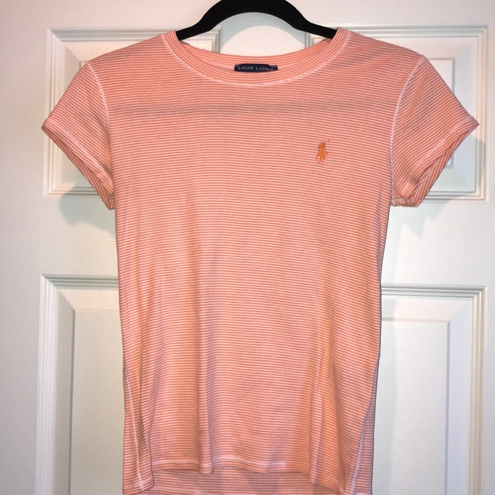 ⚡️VINTAGE⚡️Ralph Lauren Neon Orange Tee